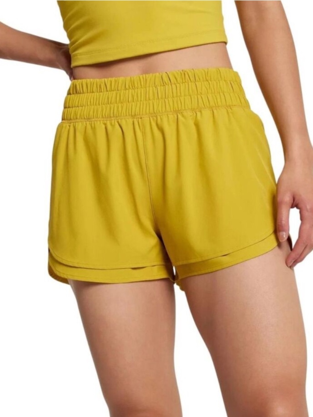 Calia Womens High Rise Step Up Shorts Size XS